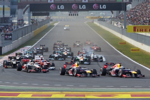2013 F1국제자동차경주 14차전인 한국대회(코리아 그랑프리)가 4일부터 6일까지 영암 F1경주장에서 열린다.
(사진제공: 전라남도청)