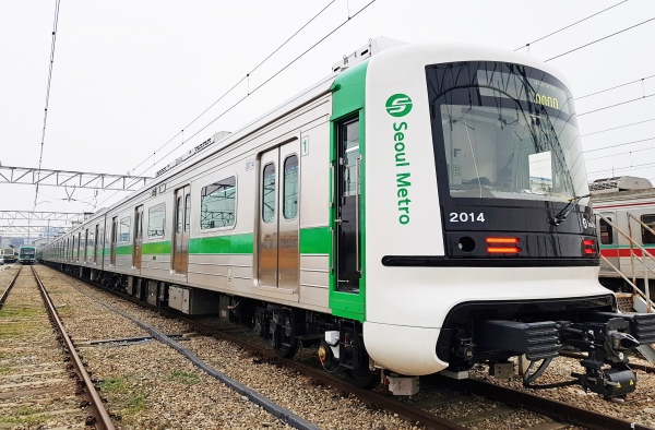국내 최초로 영속도 회생제동 기술이 적용된 서울시 2호선 열차