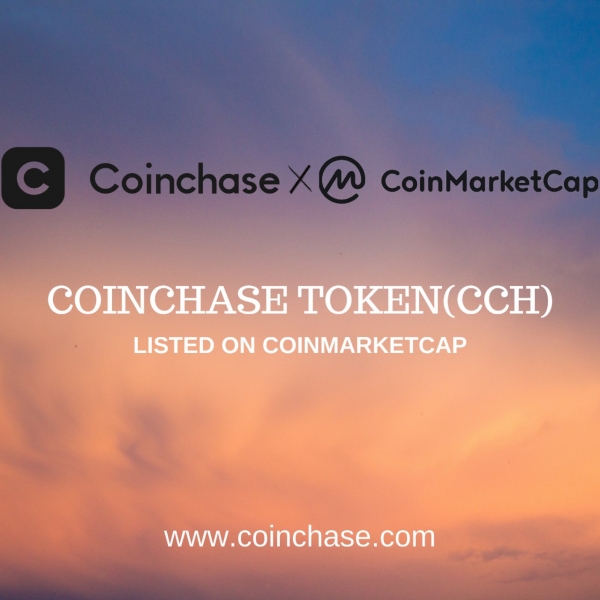 Coinchase CCH코인이 CoinMarketCap에 정식 수록됐다