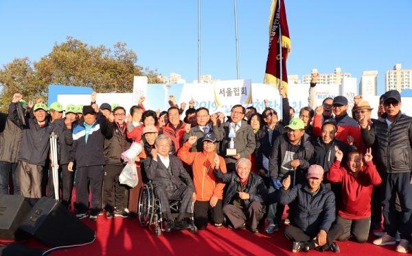 서울특별시지체장애인협회가 2019 전국지체장애인체육대회에서 종합 우승을 차지했다