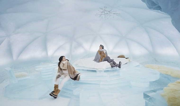 홋카이도 호시노 리조트 토마무 얼음 호텔