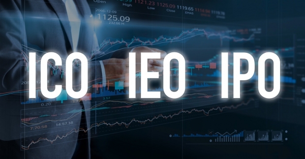 ICO IEO IPO 이미지
