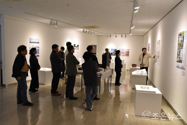 뉴비기닝展 부산도시건축모형전 작품소개[조은뉴스 촬영]