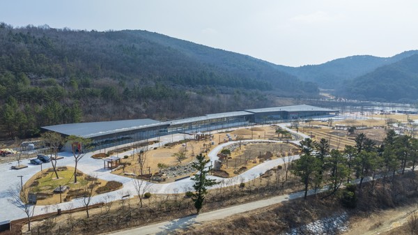  동궁원에 조성된 ‘라원’ 전경[경주시 제공]