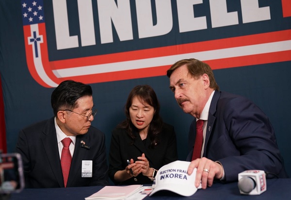 린델 TV와 심층 인터뷰를 진행중인 황교안 대표[자유와혁신당 출처]